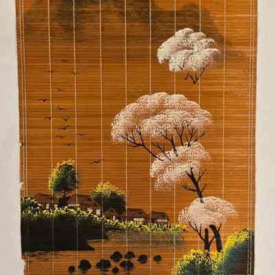 Wall Hanging, White Trees, Kotenberg Company