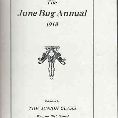 Waupun High School June Bug of 1918