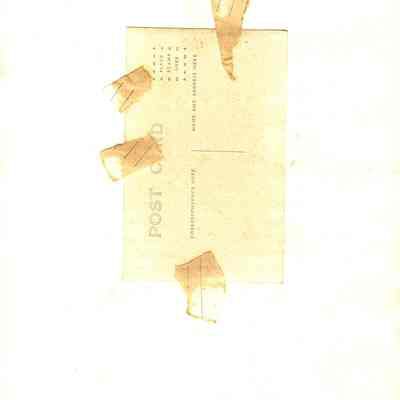 Back of photo postcard of Edward Wrzesinske