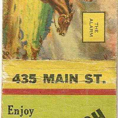 Matchbook, City Lunch, 435 East Main Street