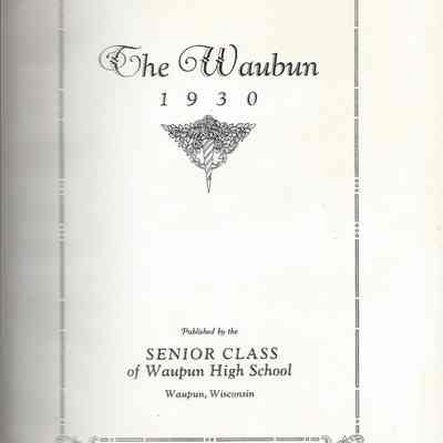 waubun 1930