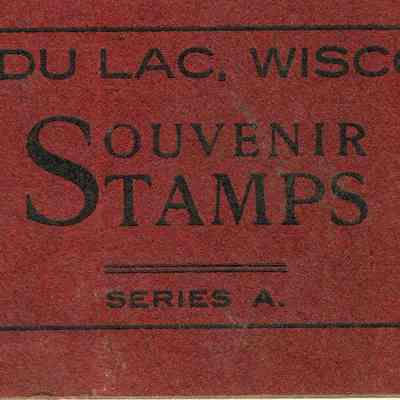 Stamps, Souvenir, Fond du Lac, 12 Scenes