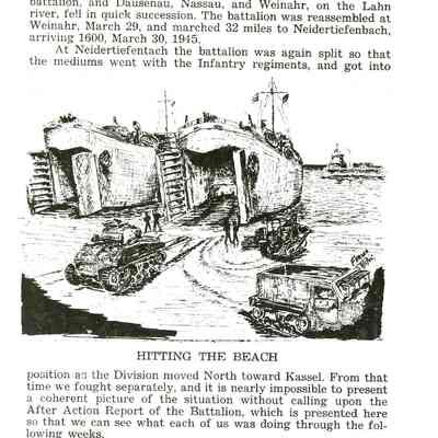 Page from The 777 Tank Battalion