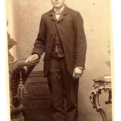 Cabinet Card, Johnson, Small, Charles Gruenwald