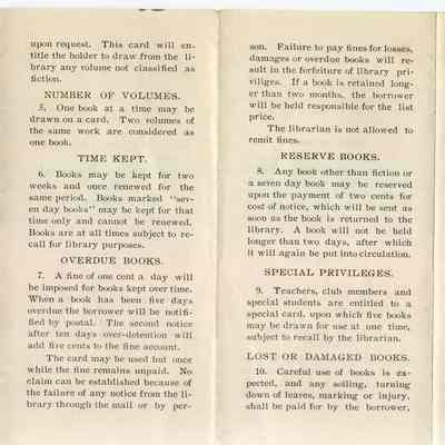 Rules and Regulations of the W