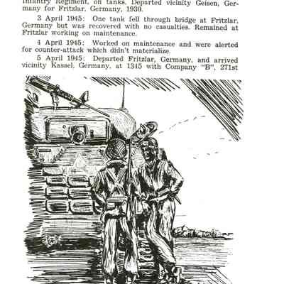 Page from The 777 Tank Battalion