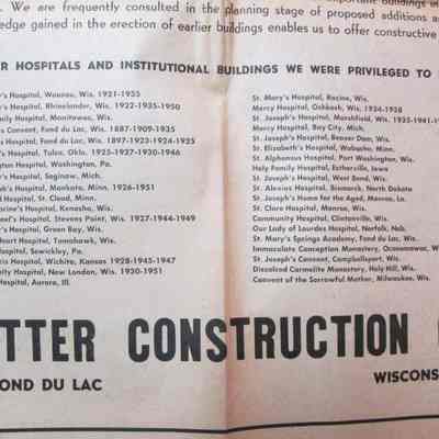 Back of Leader-News showing Hutter ad
