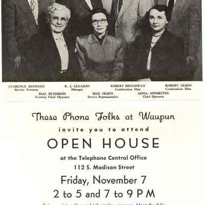 Open House Invitation - Telephone Company