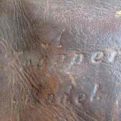 Old baseball glove-A "Trapper" Model
