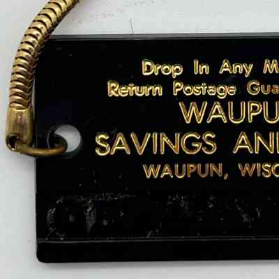 Key Chain, Waupun Savings and Loan