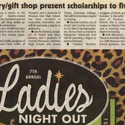 Five Graduates Receive Scholarship