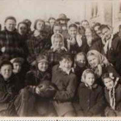 Photograph, Skip Brown, School Class