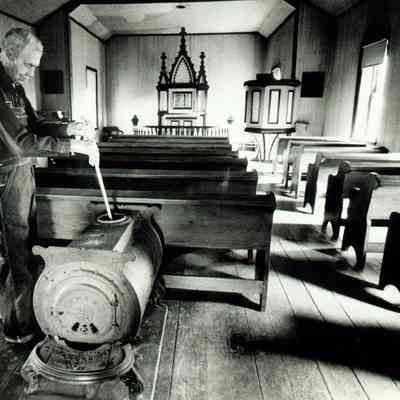 Photograph, Church, Norwegian Lutheran, Interior