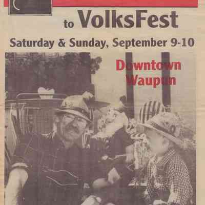 Program, Volksfest, 1994