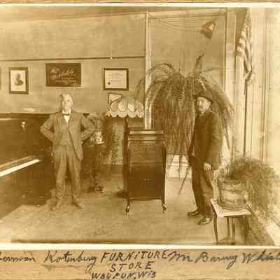 Cabinet Portrait, P. 29, Mr. Herman Kotenberg and Mr. Barney Whisler, Furniture