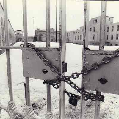 Photograph, Corrections, Wisconsin State Prison, Locked Gate