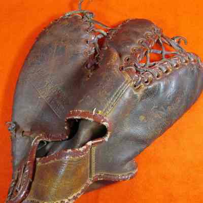 Old baseball glove