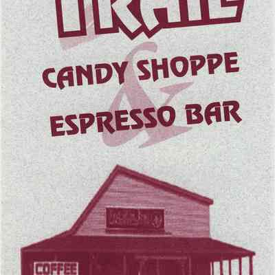Brochure, End of the Trail Candy