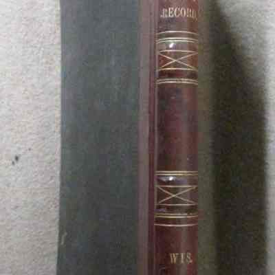 Spine of District Record Book