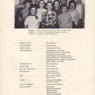 Waubun 1953 (Waupun H.S. yearbook): Origformat: Other