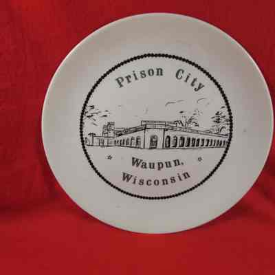 Plate, Corrections, Wisconsin State Prison, Prison City