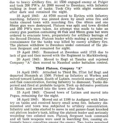 Page from The 777 Tank Battalion