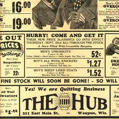Announcements - Going out of Business Price Slashing Sale - THE HUB