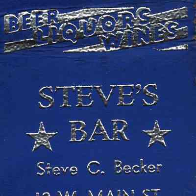 Matchbook, Steve's Bar