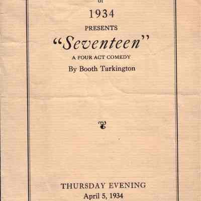 Waupun High School -Senior class (1934): Origformat: Other