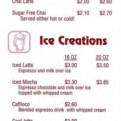 End of the Trail Candy Brochure.