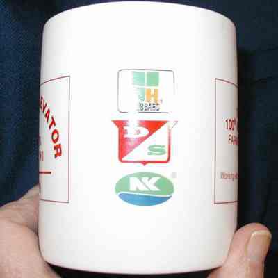 Farmer's Elevated 100th Anniversary cup.