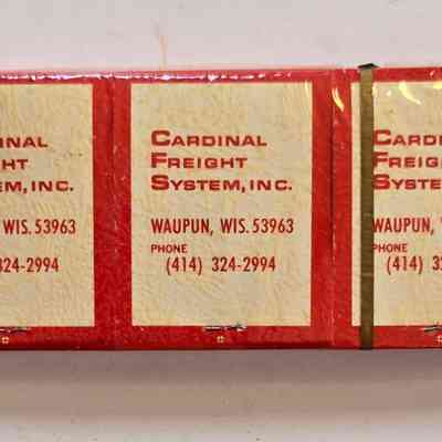 Matchbooks, Cardinal Freight Systems, Inc.