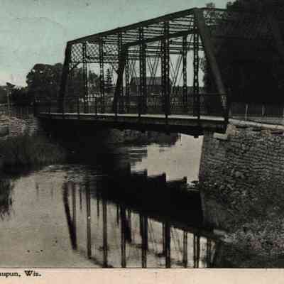 Postcard, Bridges, Madison Street Bridge, #17356