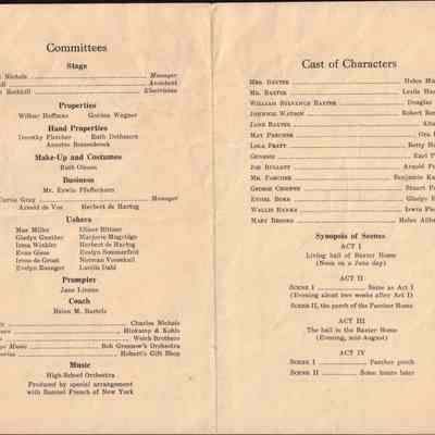 Waupun High School -Senior class (1934): Origformat: Other