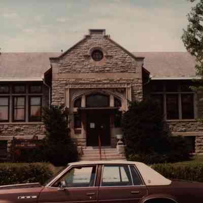 Photograph, Library, Carnegie, Museum, 1984