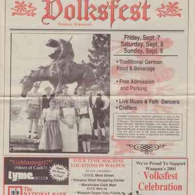 Program, Volksfest, 2001