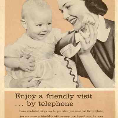 Back cover of Telephone Almanac