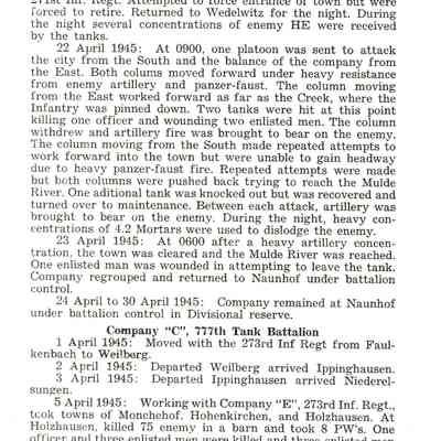 Page from The 777 Tank Battalion