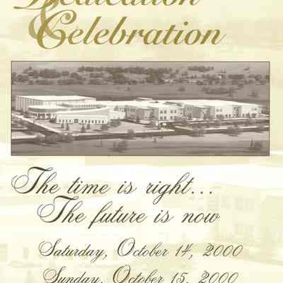 Dedication & Celebration, WHS - 2000