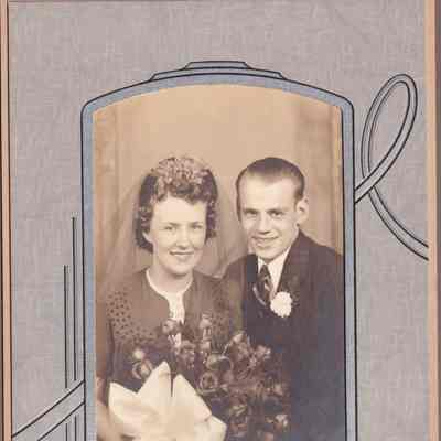 Photo, Unidentified Couple 1946