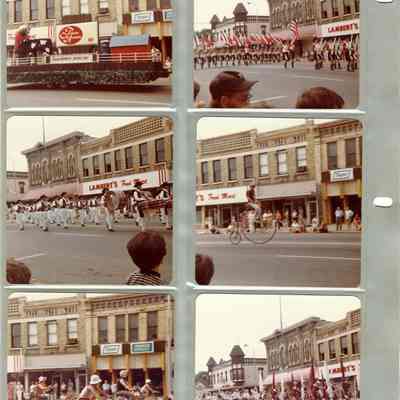 Photos of parade down Main St., Waupun 1972?