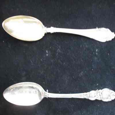 It was popular in the Late 19th and early 20th century to engrave spoons wi