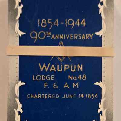 Deck of Playing Cards, Lodge No 48 F & A M