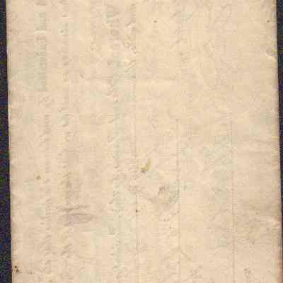 Cemetery Deed - Charles Hannisch - Paid $15.00