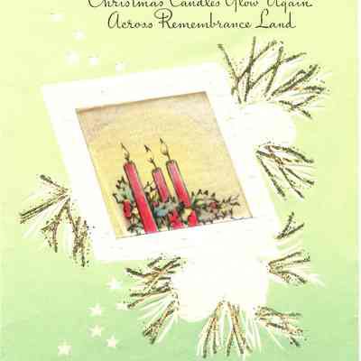 Greeting Card, WWII, Christmas, 1943