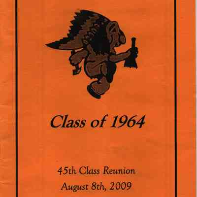 Booklet, Class of 1964, 45th Reunion, August 8, 2009