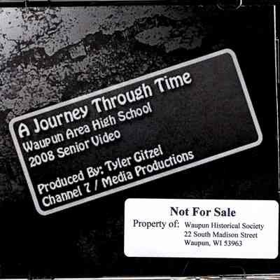 VHS Tape, WHS Media Productions, A Journey Through Time, Senior Video 2008