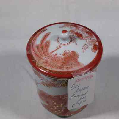 Jar, Occupied Japan, Covered