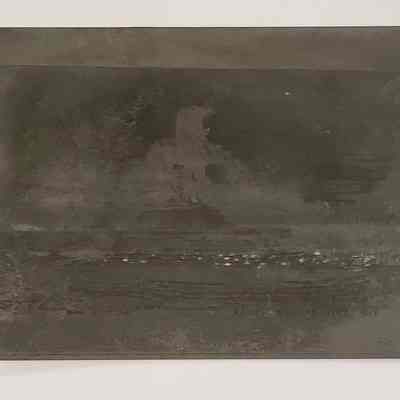 Printing Plate, End of the Trail