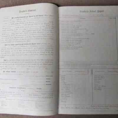 Teacher contract with Lizzie McClelland , 1868